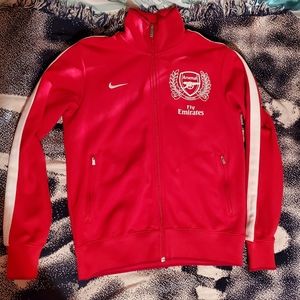 Nike ARSENAL 2011 Mens Medium ZIPUP HOME Jacket.